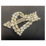 Emmons Brooch w Gold-Tone Heart Charm Jewelry Set: Bracelet, Earrings & Pin