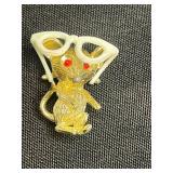 Vintage Gold-Tone Cat & Mouse Jewelry - Assorted Pins & Pendants
