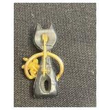 Vintage Gold-Tone Cat & Mouse Jewelry - Assorted Pins & Pendants