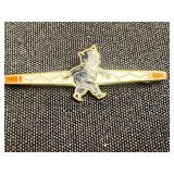 Vintage Gold-Tone Cat/Feline/Kitty Pins w Rhinestones