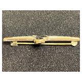 Vintage Gold-Tone Cat/Feline/Kitty Pins w Rhinestones