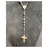 Cross Necklace & Rosary Collection - Mixed Beads & Pendants - displays not inc