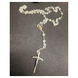 Cross Necklace & Rosary Collection - Mixed Beads & Pendants - displays not inc