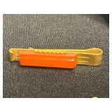 Vintage Gold-Tone State Charm Bracelet with Minnesota, Orange Coral Gold Tone Tie Clip, Hand Made Spoon/Turtle Pendant, Bracelets & More!