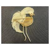 VTG Disney Minnie Mouse Enamel Pin & Vintage Gold-Tone Brooches - Collectible Jewelry Set Inc Napier