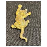 VTG Assortment of Cool Cat Pins Inc Crown & Green Eyes