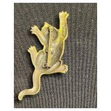 VTG Assortment of Cool Cat Pins Inc Crown & Green Eyes