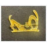 VTG Monet & JJ Vintage Cat Gold-Tone Brooches & Mixed More Cat Motifs