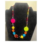 Avon Sterling Ring, - Colorful Bead Necklaces, Turquoise Scarf Clasp & Sterling Ring