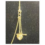 Sterling Turquoise Rings & Gold-Tone Chain Necklace - Vintage Jewelry Set