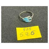 12K GF Chain w Mustard Seed Pendant, Gold-Tone & Silver Multi-Chain Necklace w Pendant & 925 Turquoise Enamel Rings