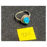 GF JGF Peacock Locket, 925 Rings (1 Turquoise), Chico Silver Tone Belt, Silver Tone Necklace w Heart Pendant & More!