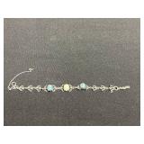 ART Gold-Tone Necklace with Crescent Pendant & Colorful Drops; 925 Ring, Bracelet w Ethiopian Opals & More!!