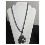 Lauren Conrad Necklace - 2 Necklaces, Pendants & Enamel Charms w Travel Bag