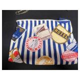 Lauren Conrad Necklace - 2 Necklaces, Pendants & Enamel Charms w Travel Bag