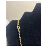 Gold Tone Chain Necklace with Medallion Pendant; Silver Filigree Cross Pendant; Turquoise Bead Jewelry
