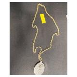 Vintage Jewelry Set: 2 Necklaces with Ornate Pendants, Tassel Drop & Floral Charms, 12K GF Chain w Floral Locket, Bunny Pin & More!