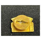 Gold-Tone Nautical Anchor Pin Set inc Vogue Fish on Rod Pin & More!