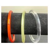 Bangles - Colorful Acrylic Bangles in 2 Sets of Indeed Bracelets
