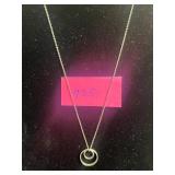 VTG Necklace Set Inc US 1917 Pop Out Coin Medallion & Two-Tone Circle Pendant Necklace