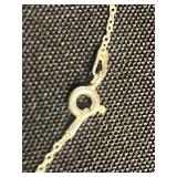 VTG Necklace Set Inc US 1917 Pop Out Coin Medallion & Two-Tone Circle Pendant Necklace