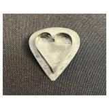 Lot of VTG Heart Pins & Brooches Inc Locket Pendant & Angel Leaf Charm