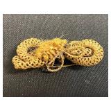 St. Paul Police Badge Pin & Gold-Tone Fairy & Bunny Brooches Inc Sarah Coventry & More Vintage Jewelry
