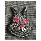 St. Paul Police Badge Pin & Gold-Tone Fairy & Bunny Brooches Inc Sarah Coventry & More Vintage Jewelry
