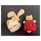 St. Paul Police Badge Pin & Gold-Tone Fairy & Bunny Brooches Inc Sarah Coventry & More Vintage Jewelry