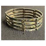 Abalone Inlay & Bangle Bracelets Set - Glass Bead & Bead Stretch Collection