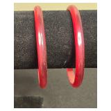 Abalone Inlay & Bangle Bracelets Set - Glass Bead & Bead Stretch Collection