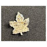 Vintage Rhinestone Brooch Set - Butterfly & Floral Pins Inc Keyes