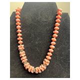 VTG Bead Necklace Set - Inc Laguna Black Faceted, White Speckled & Pink Bead Necklaces