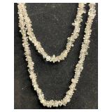 Bead Necklace Set: Rose Quartz & Clear Quartz & Aztec Calendar Replica Pendant & More!