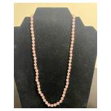 Bead Necklace Set: Rose Quartz & Clear Quartz & Aztec Calendar Replica Pendant & More!