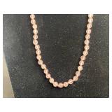 Bead Necklace Set: Rose Quartz & Clear Quartz & Aztec Calendar Replica Pendant & More!