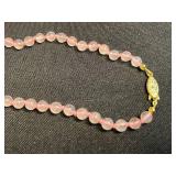 Bead Necklace Set: Rose Quartz & Clear Quartz & Aztec Calendar Replica Pendant & More!