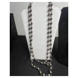Weiss Balloon Pin, Collectible Davy Crockett Pin, Rainbow Flower Pendant Necklace & Silver Bead Chain Necklace & More!