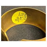 1933 Gold Tone Expo Cuff Bracelet, Black Onyx Beaded Necklace, Amber Glass Beaded Necklace, Gold Tone Bracelet w Safety Chain & More