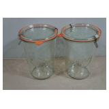 *2* Weck 3/4L Mold Canning Jars