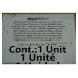 42-72" Adjustable Shower Curtain Tension Rod - Nickel