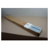 66-120" Adjustable Double Curtain Rod - Matte Silver