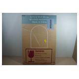 Gold Framed Arched Wall Mirror - 22"x30"