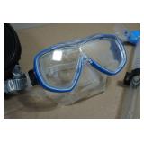 Cressi Adult Rondine Palau Fin Snorkel Set - Fin Size S/M