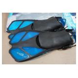 Cressi Blulove Adult Snorkel Set - Fin Size L/XL