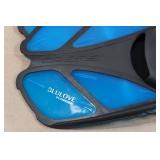 Cressi Blulove Adult Snorkel Set - Fin Size L/XL