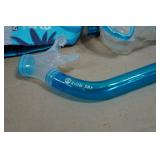 Cressi Blulove Adult Snorkel Set - Fin Size L/XL