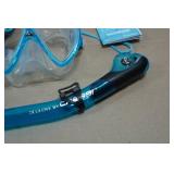 Cressi Blulove Adult Snorkel Set - Fin Size L/XL