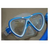 Cressi Blulove Kids Snorkel Set - Fin Size L/XL