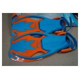 Cressi Blulove Kids Snorkel Set - Fin Size S/M
